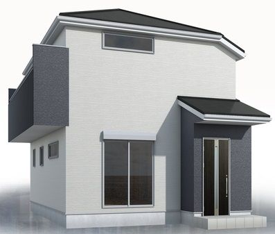 川越市神明町新築戸建 外観パース図 川越市神明町新築戸建 外観パース図