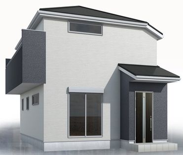 川越市神明町新築戸建 外観パース図