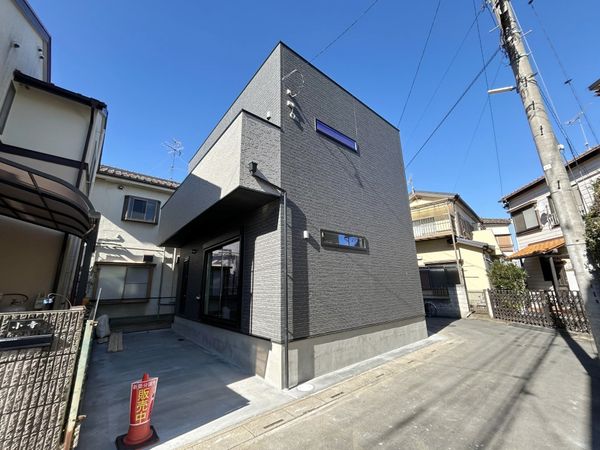 川越市下新河岸新築戸建 外観