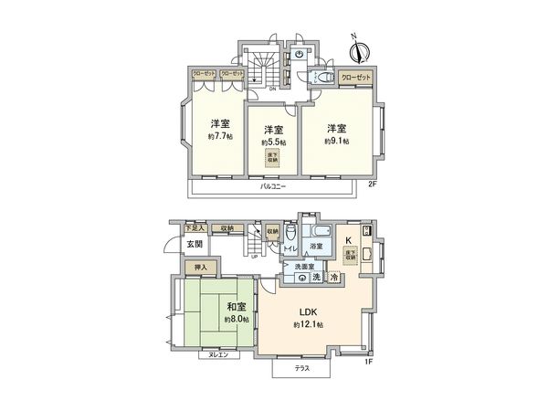 間取図(平面図)