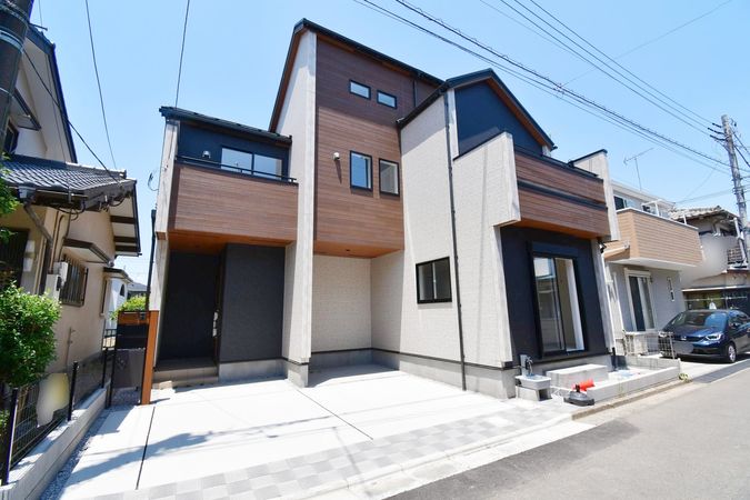 川越市大字的場新築戸建 外観