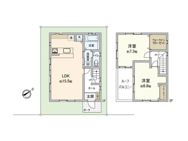 鶴ヶ島市大字鶴ヶ丘 戸建 間取図(平面図) 鶴ヶ島市大字鶴ヶ丘 戸建 間取図(平面図)