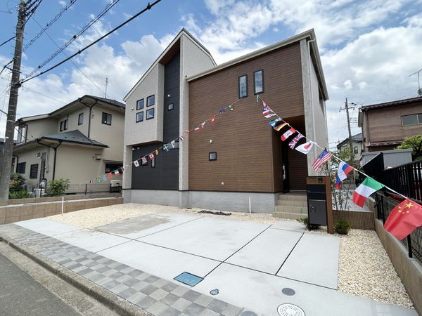 川越市かすみ野3丁目新築戸建 外観