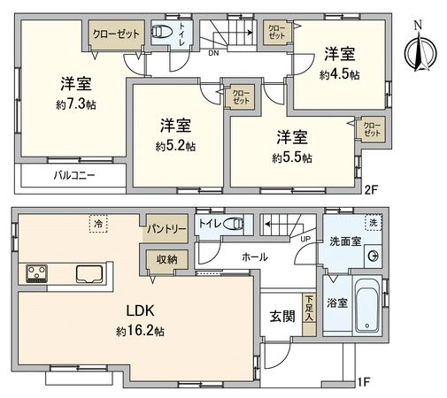 間取図(平面図)
