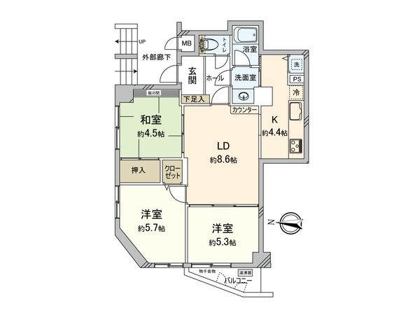 コスモ川越ワンダーランド F棟 室内 コスモ川越ワンダーランド F棟 室内