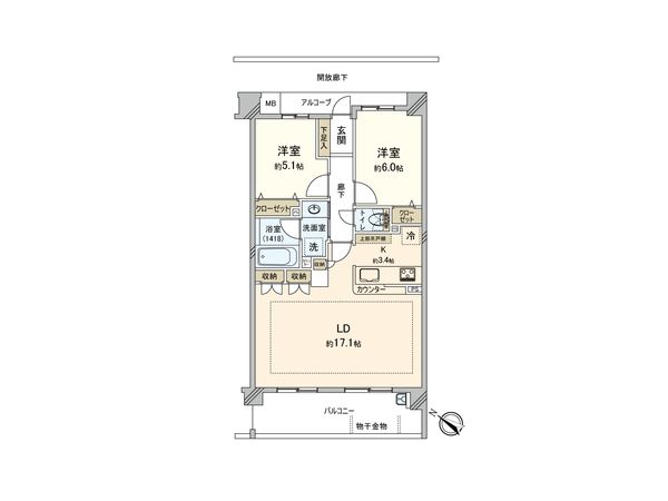 間取図(平面図)