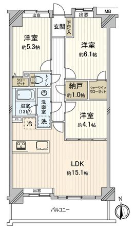 間取図(平面図)