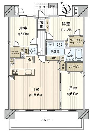 レーベンスクエアコンセルティエ 間取図(平面図) 間取図(平面図)