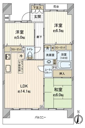 間取図(平面図)