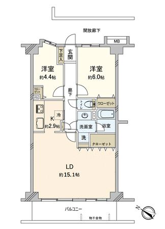 間取図(平面図)