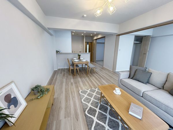 若葉台マンション リビング 若葉台マンション リビング