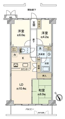 間取図(平面図)