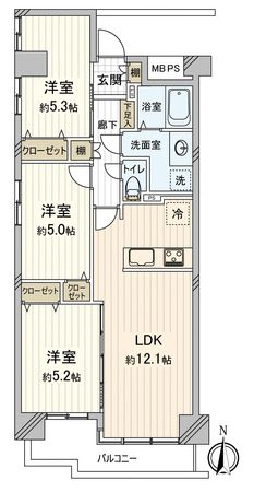 間取図(平面図)