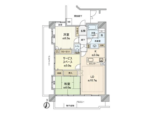 間取図(平面図)