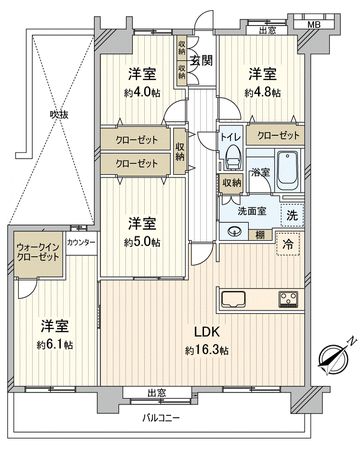 間取図(平面図)