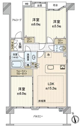 間取図(平面図)