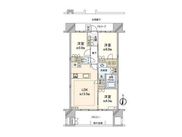 間取図(平面図)