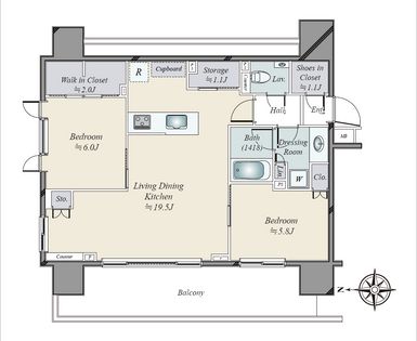間取図(平面図)