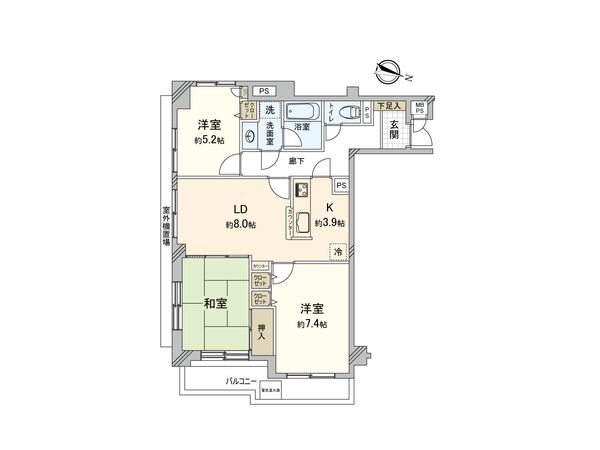 間取図(平面図)