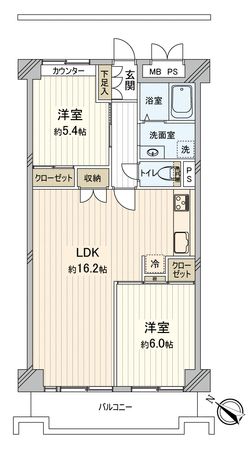 間取図(平面図)