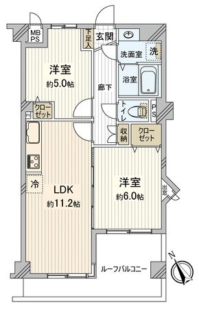 間取図(平面図)