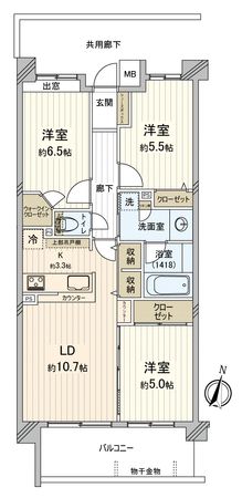レーベンハイム若葉ブライトマークス 間取図(平面図) レーベンハイム若葉ブライトマークス 間取図(平面図)