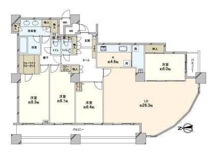 間取図(平面図)