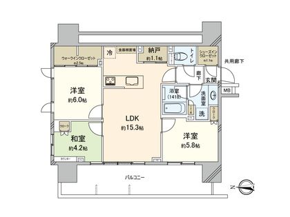 間取図(平面図)