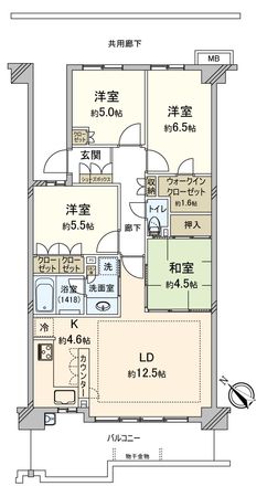 ソライエ若葉 間取図(平面図) ソライエ若葉 間取図(平面図)
