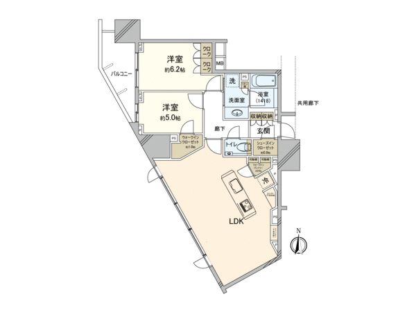 パークホームズ川越新富町アドーア 間取図(平面図) パークホームズ川越新富町アドーア 間取図(平面図)