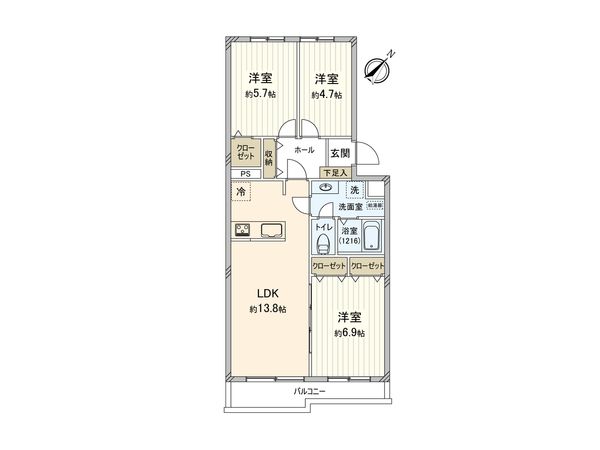 間取図(平面図)