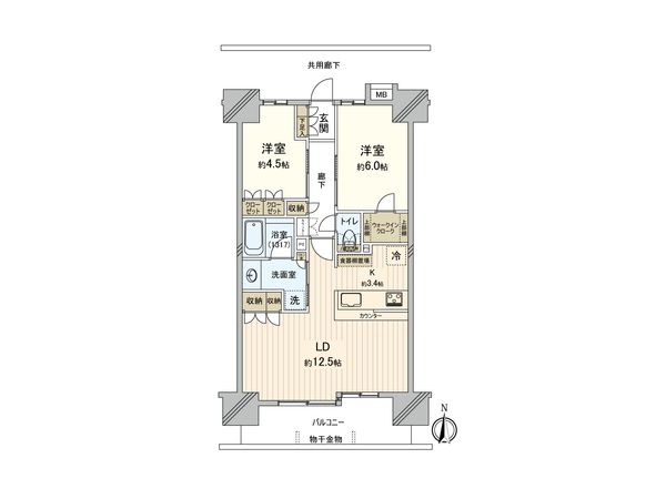 サンクレイドル川越 間取図(平面図) サンクレイドル川越 間取図(平面図)