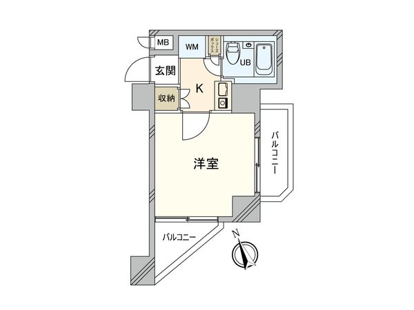 ドルチェ川越 間取図(平面図) ドルチェ川越 間取図(平面図)