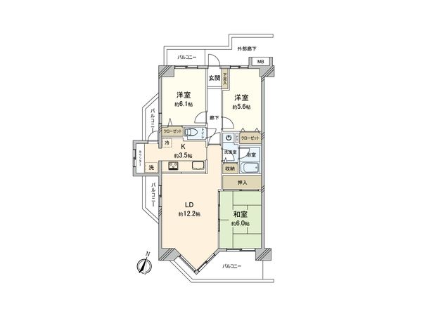 間取図(平面図)