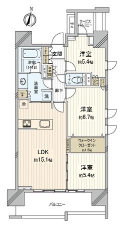 間取図(平面図)