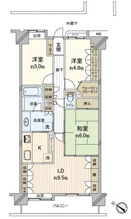 間取図(平面図)