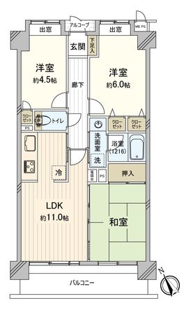間取図(平面図)