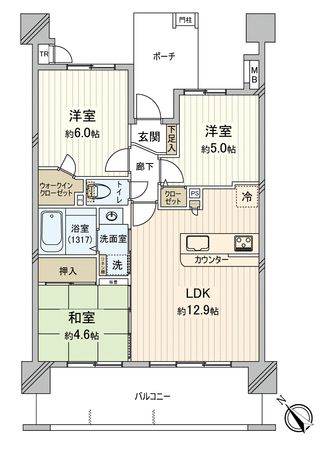 レーベンスクエアコンセルティエ 間取図(平面図) 間取図(平面図)
