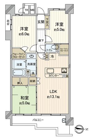 ルネサンスシティ川越 間取図(平面図) 間取図(平面図)