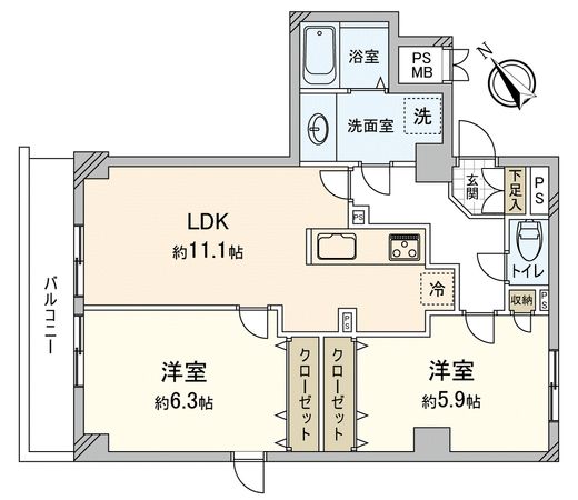 鶴ヶ島駅通りダイカンプラザ 間取図(平面図) 鶴ヶ島駅通りダイカンプラザ 間取図(平面図)