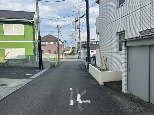 前面道路