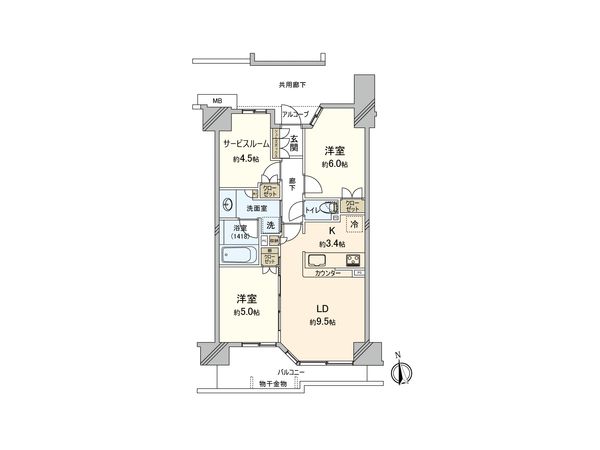 間取図(平面図)