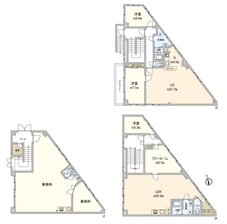 三郷市早稲田7丁目 戸建 間取図(平面図) 三郷市早稲田7丁目 戸建 間取図(平面図)
