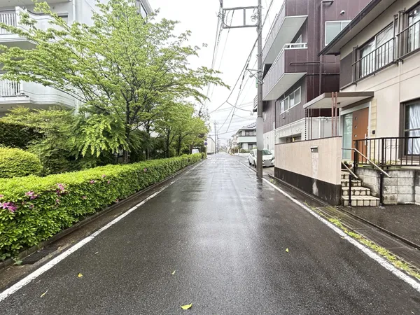 前面道路（西側）