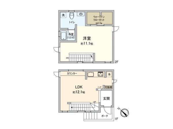 川越市大字藤間 戸建 間取図(平面図)