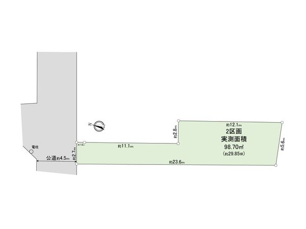 さいたま市大宮区上小町 2区画 区画図 さいたま市大宮区上小町 2区画 区画図