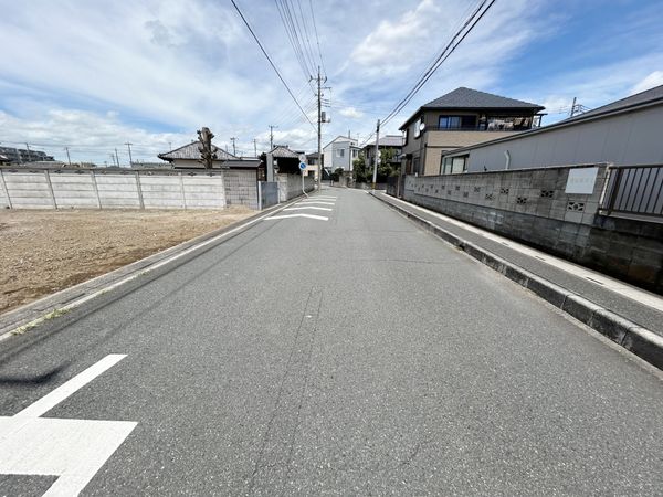 さいたま市北区吉野町2丁目 D区画 前面道路含む外観 さいたま市北区吉野町2丁目 D区画 前面道路含む外観