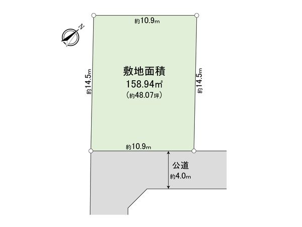 さいたま市大宮区三橋4丁目 区画図