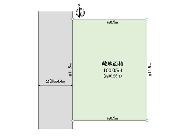 大宮区堀の内町3丁目 区画図