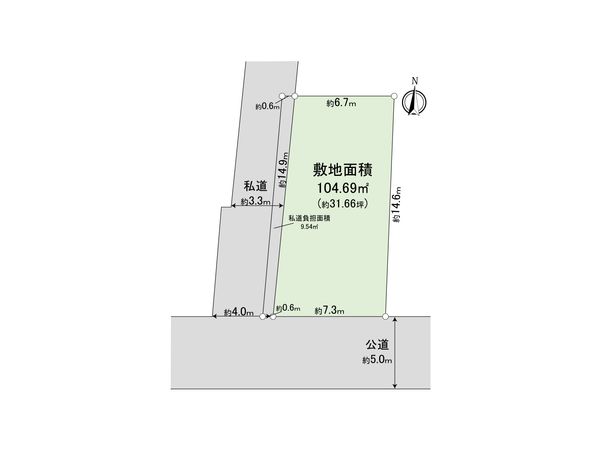 さいたま市大宮区大成町2丁目 区画図 さいたま市大宮区大成町2丁目 区画図